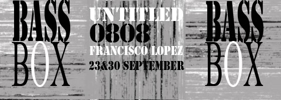 23 and 30 September 2012  2pm - 9pm